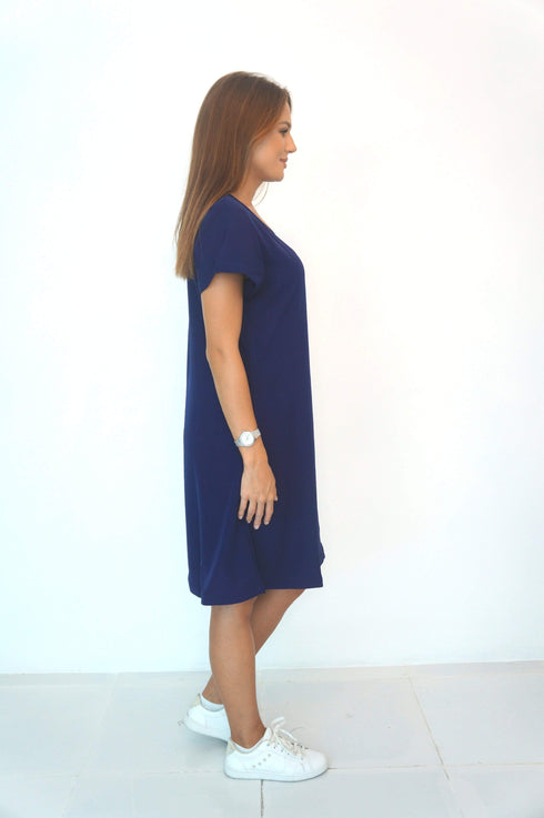 Dress The R Anywhere Dress - Perfect Navy dubai outfit dress brunch fashion mums